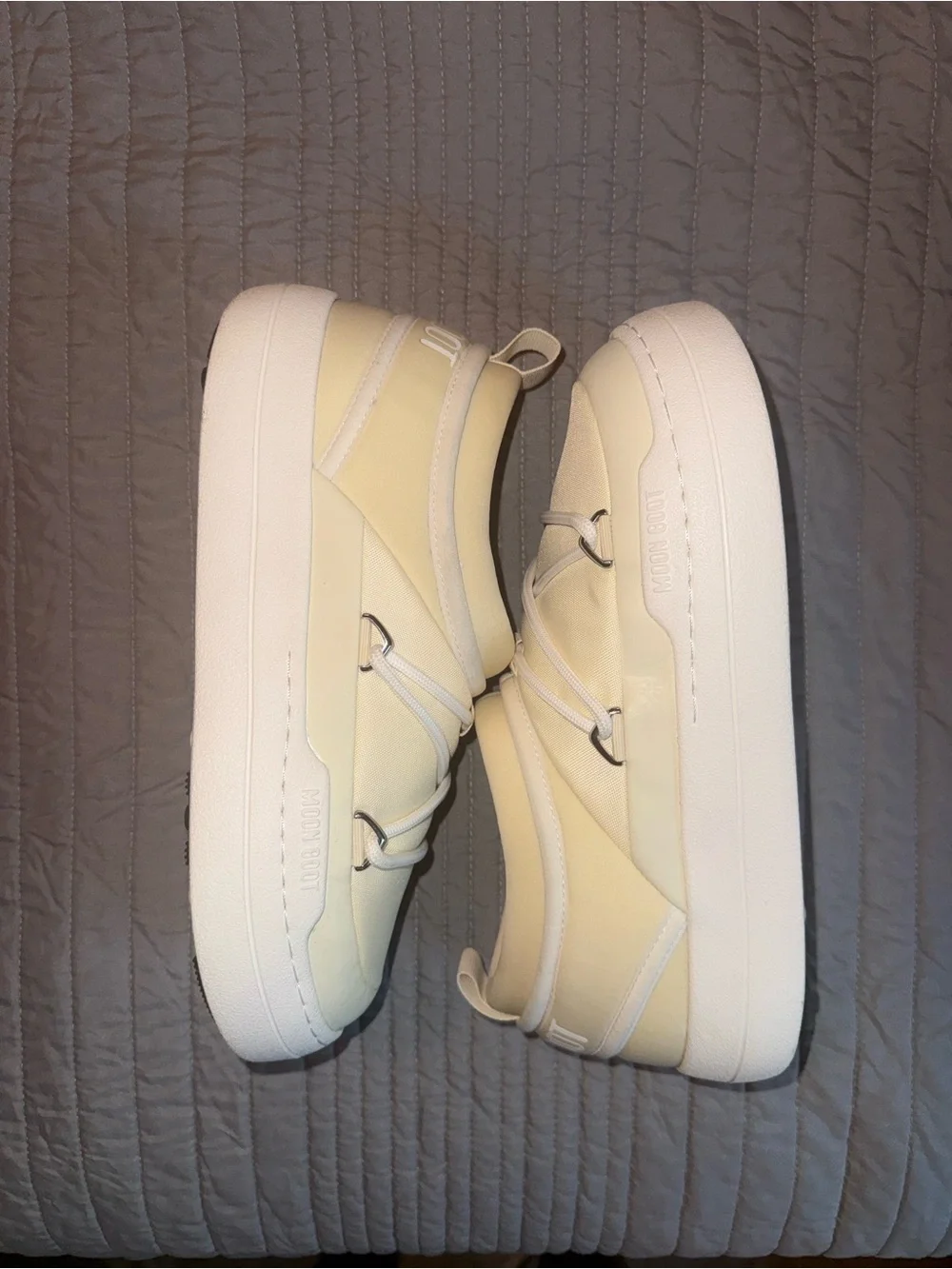 Moon Boot park icon cream sneakers